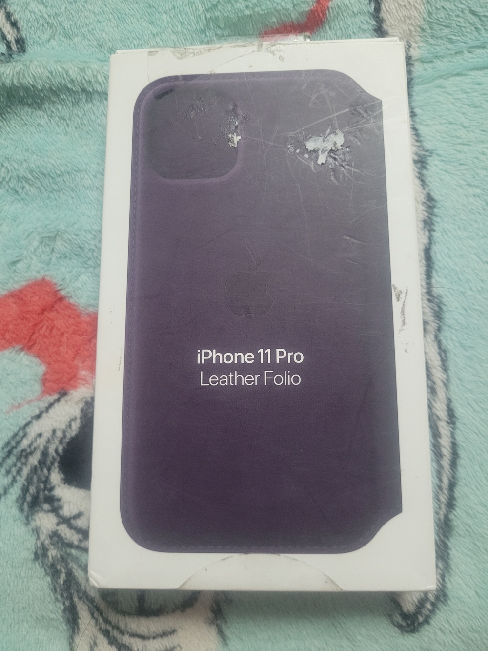 Apple iPhone 11 Pro Leather Folio Case - Purple
